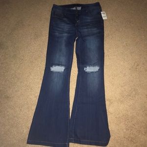 Charlotte Russe flare high waisted jeans